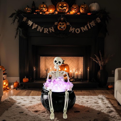 Bubbling cauldron halloween - bubbling,